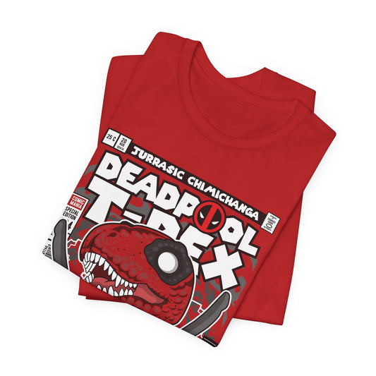 Deadpool T-Rex T-shirt Unisex