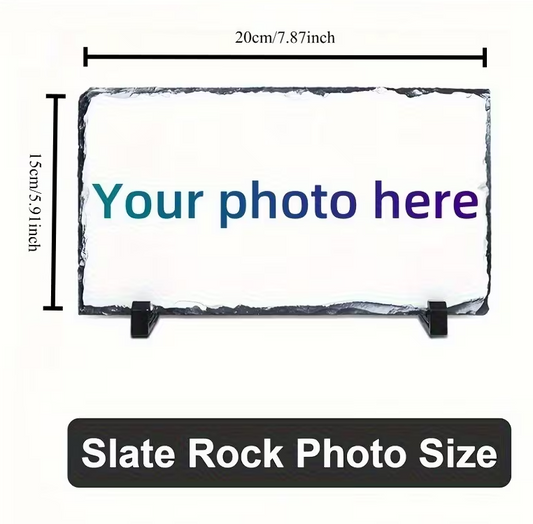 Natural Slate Photo Frame
