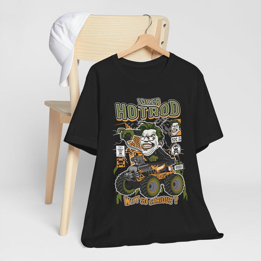 Joker Hotrod T shirt Design for Unisex