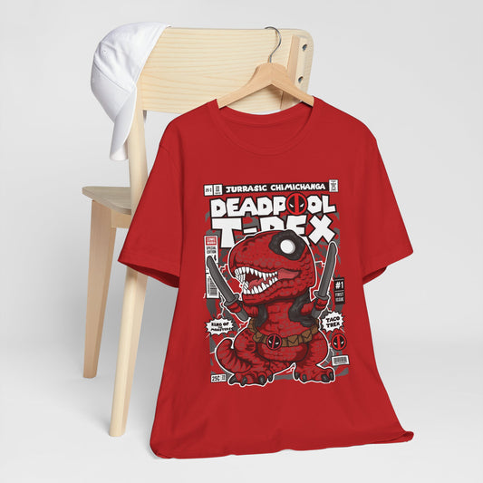 Deadpool T-Rex T-shirt  Unisex