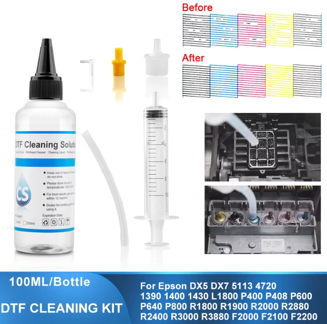 DTF Ink Cleaning Solution 100ml