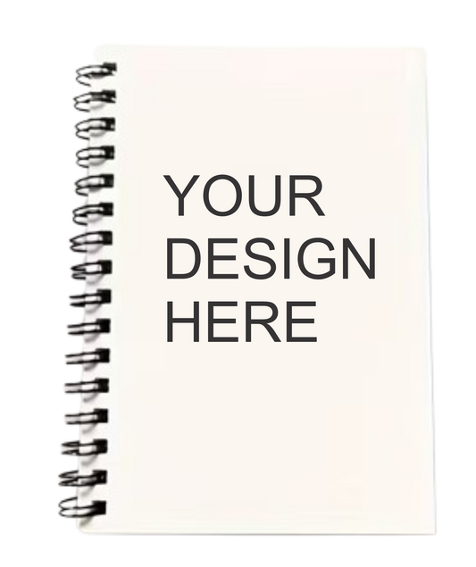 Sublimation Spiral Notebook – Customizable Blank Cover Journal for School, Office & Gifts