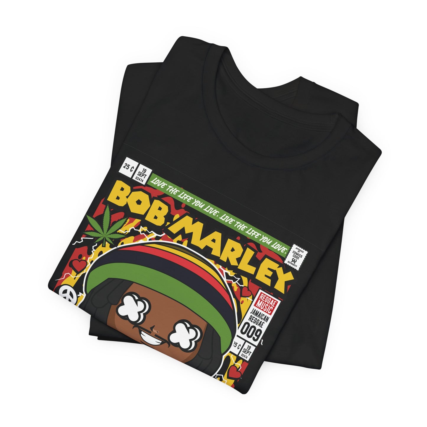 Bob Marley T shirt Design for Unisex