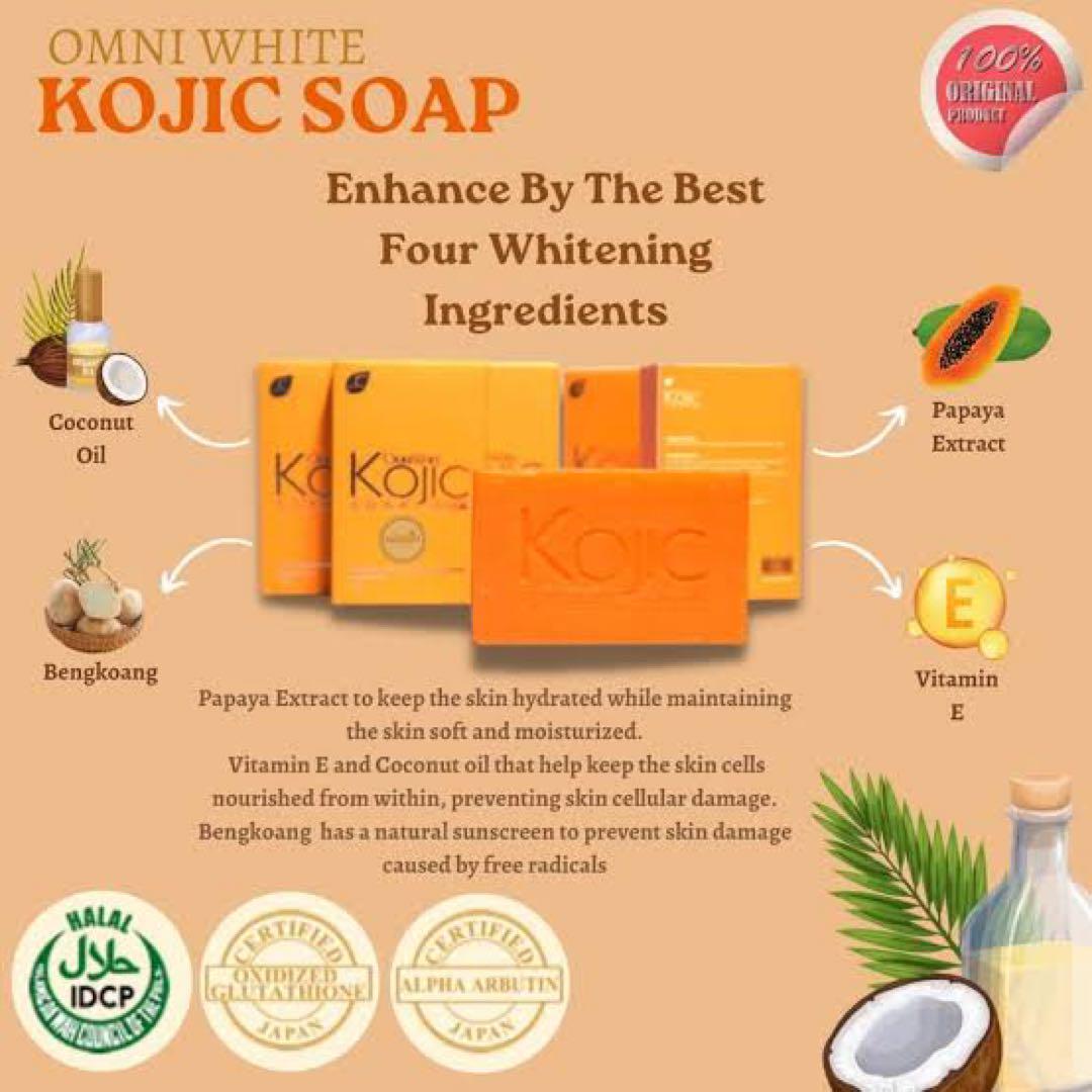 Omni White Kojic Soap 135 grams