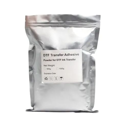 DTF Transfer Powder - 500 g/17.6 oz White Digital DTF Hot-melt Adhesive Powder